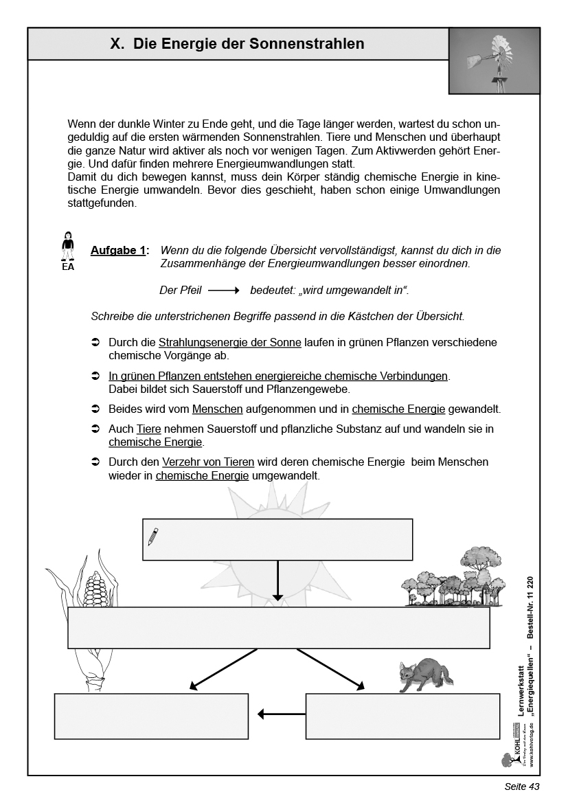 Lernwerkstatt Energiequellen