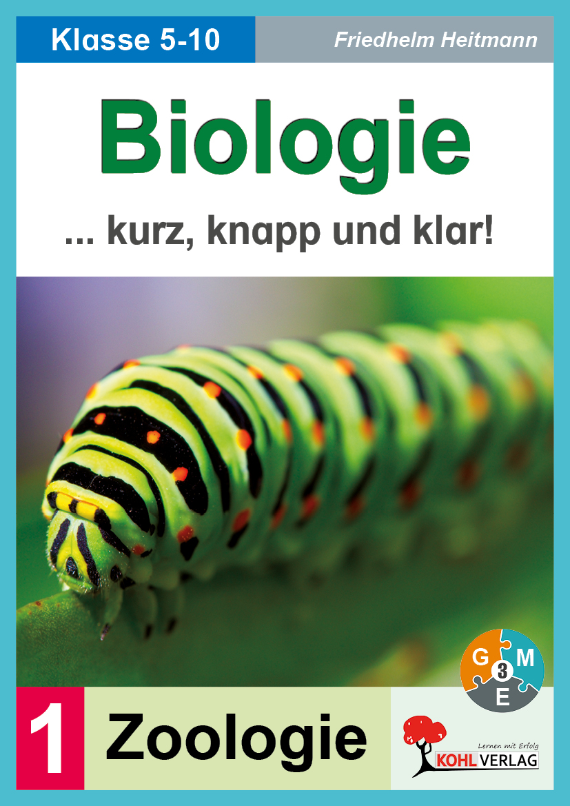 Biologie kurz, knapp und klar / Band 1: Zoologie