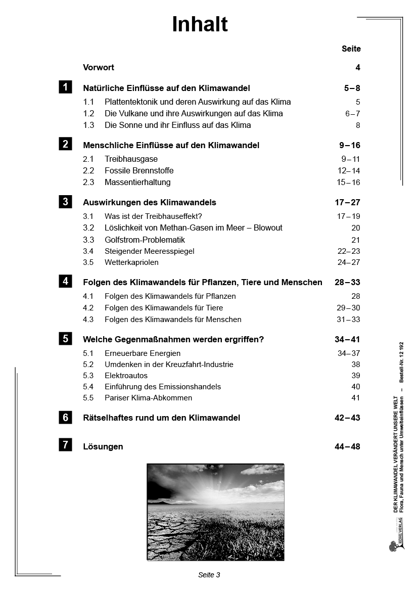 Der Klimawandel verändert unsere Welt