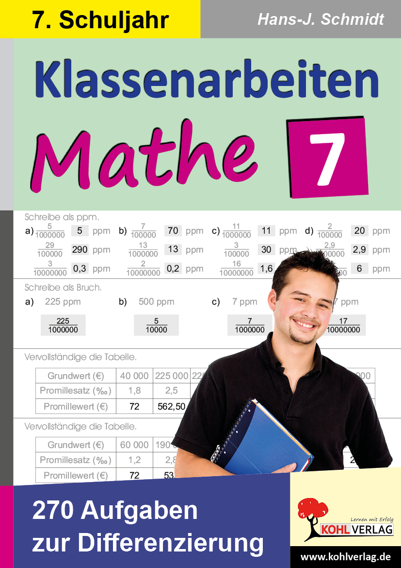 Klassenarbeiten MATHE / Klasse 7