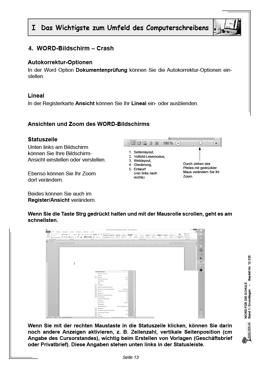 Word für die Schule / Band 1: Grundlagen