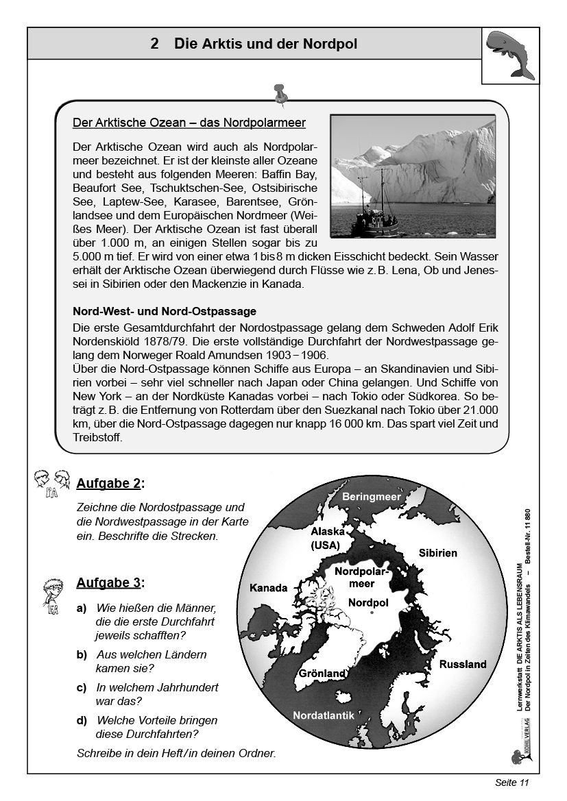 Lernwerkstatt Die Arktis als Lebensraum Lernwerkstatt Die Arktis als Lebensraum