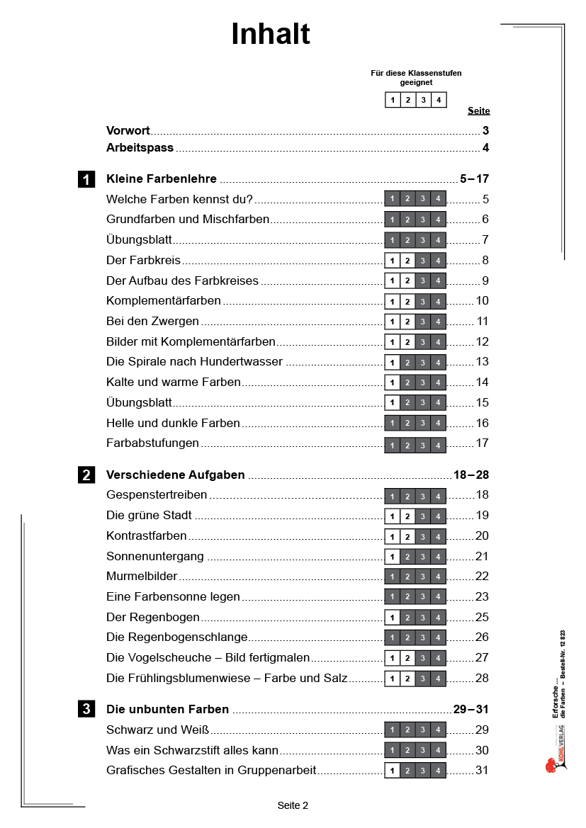 Erforsche ... die Farben