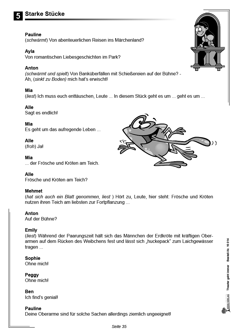 Theater geht IMMER - Kleine Szenen, Spiele und Tipps für Zwischendurch