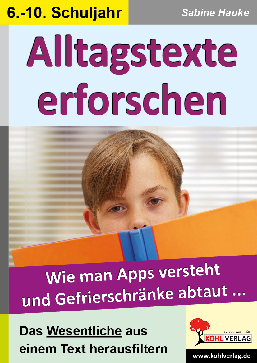 Alltagstexte erforschen Alltagstexte erforschen