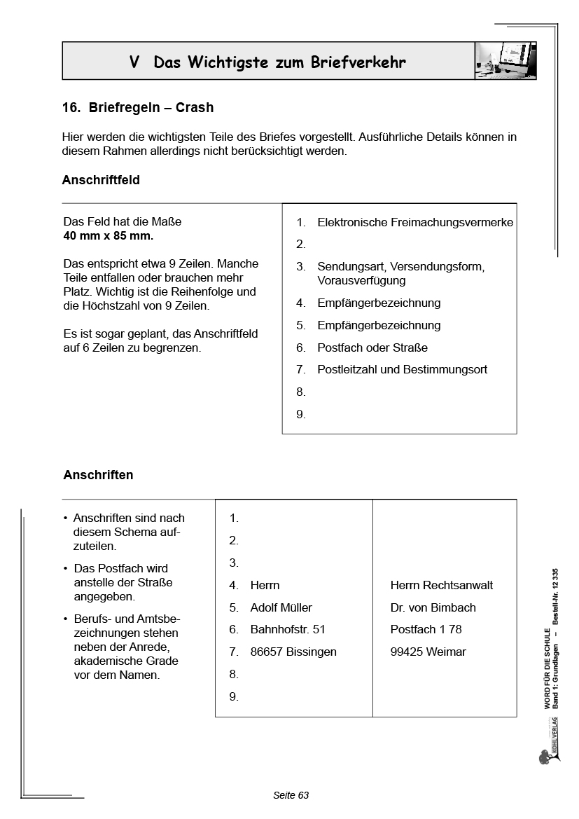 Word für die Schule / Band 1: Grundlagen