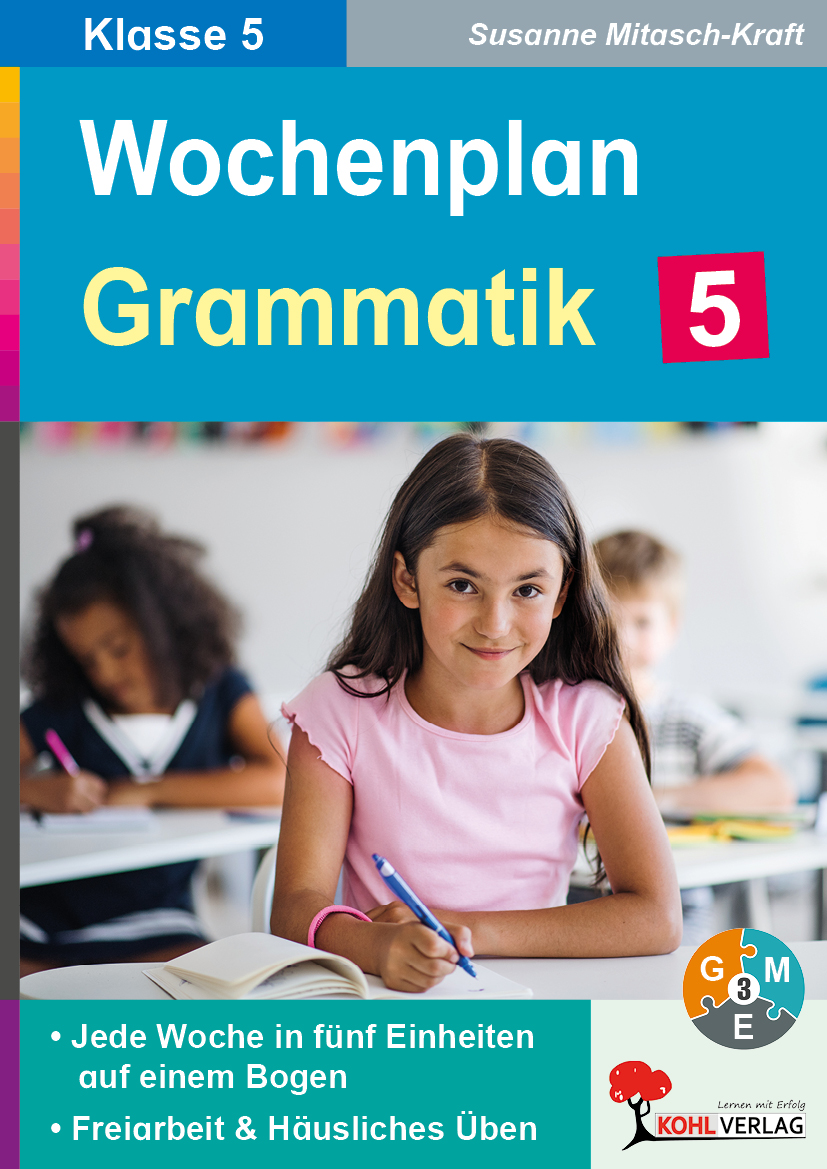Wochenplan Grammatik / Klasse 5