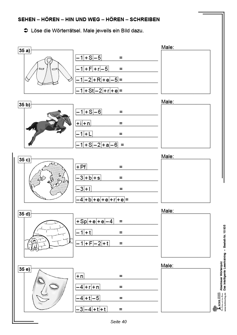 Abenteuer Wörterquiz