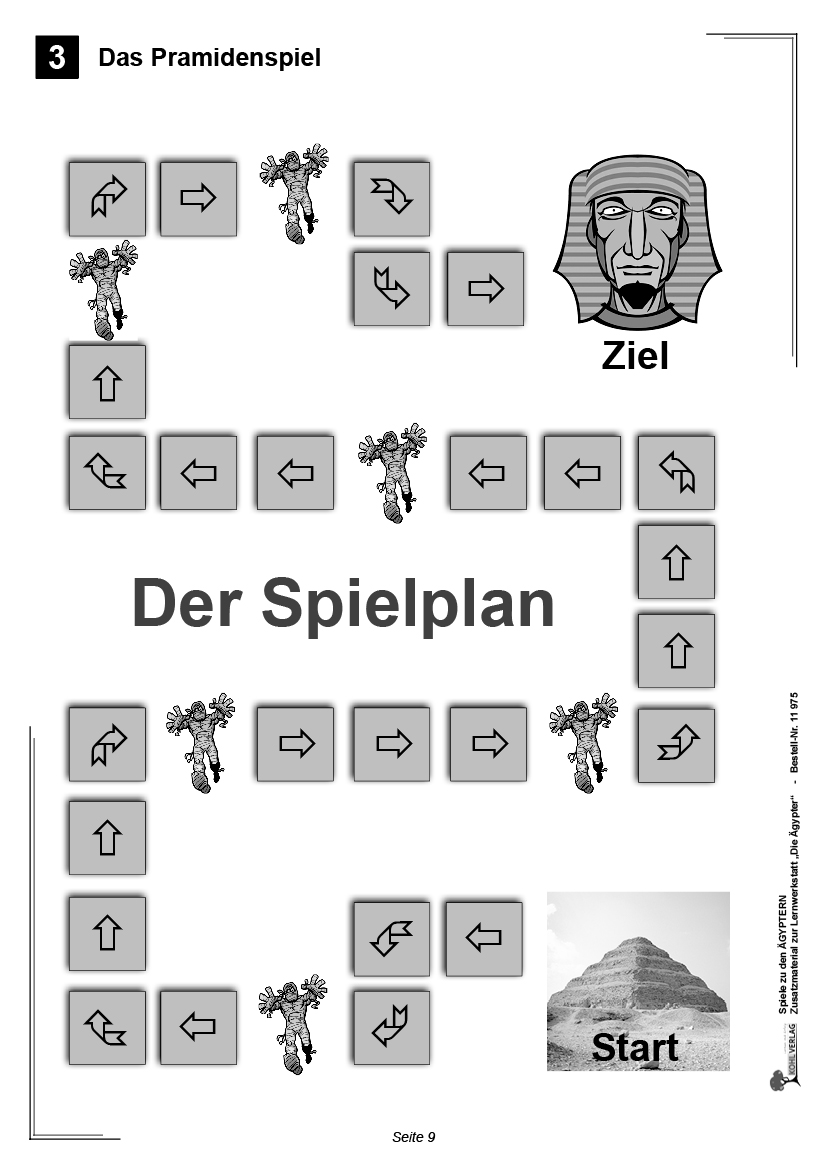 Spiele zu den Ägyptern