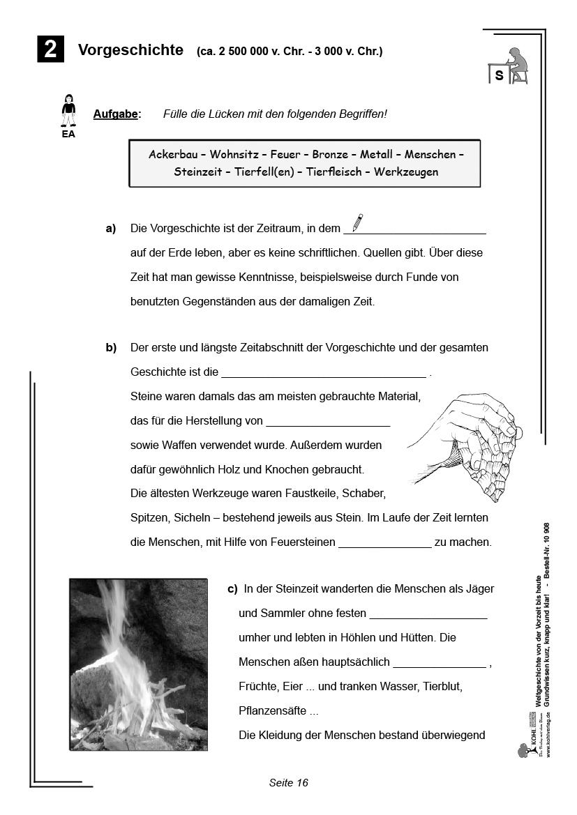 Weltgeschichte von der Vorzeit bis heute