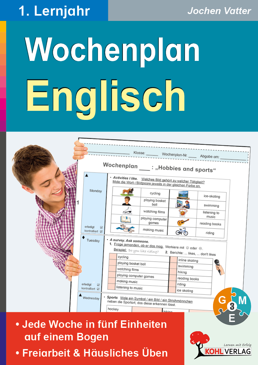 Wochenplan Englisch 1 / ab 1. Lernjahr