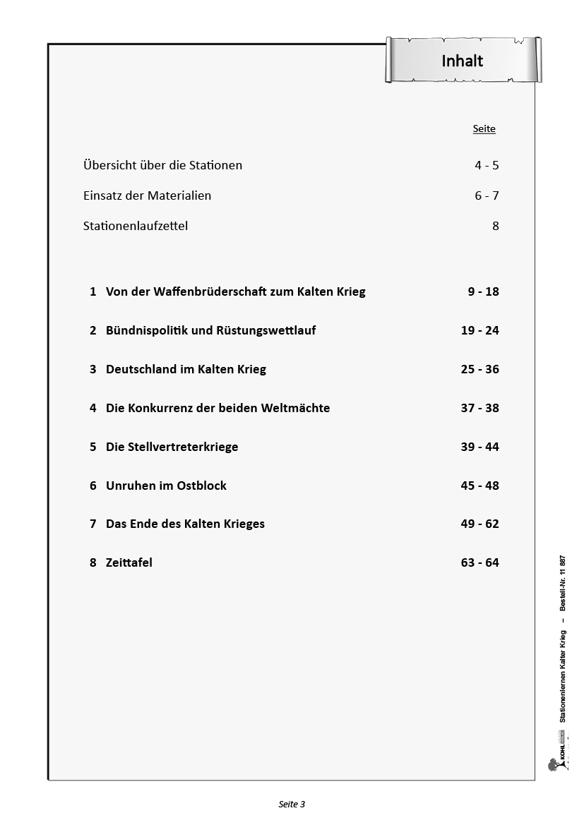 Stationenlernen Kalter Krieg Stationenlernen Kalter Krieg