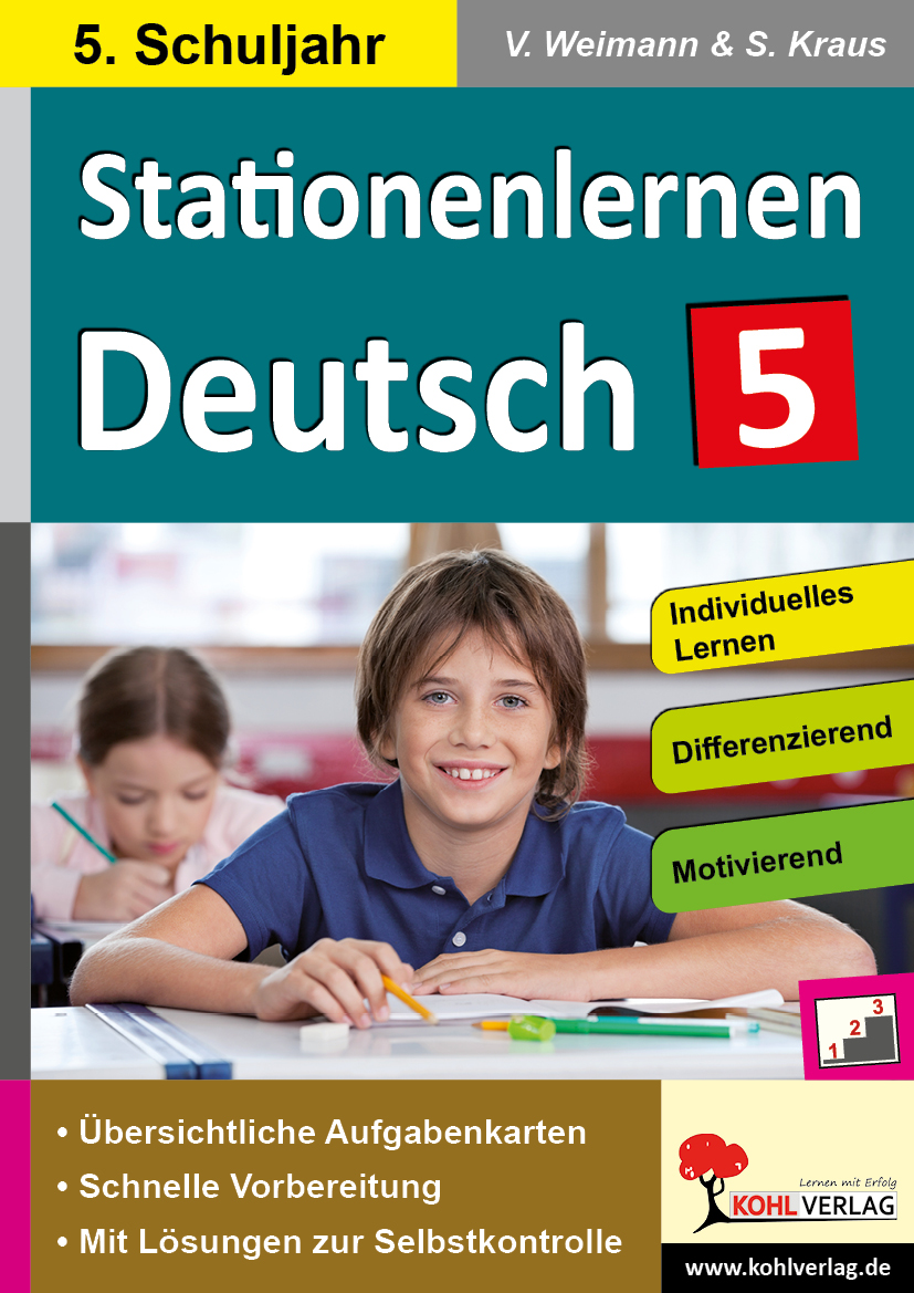 Stationenlernen Deutsch / Klasse 5