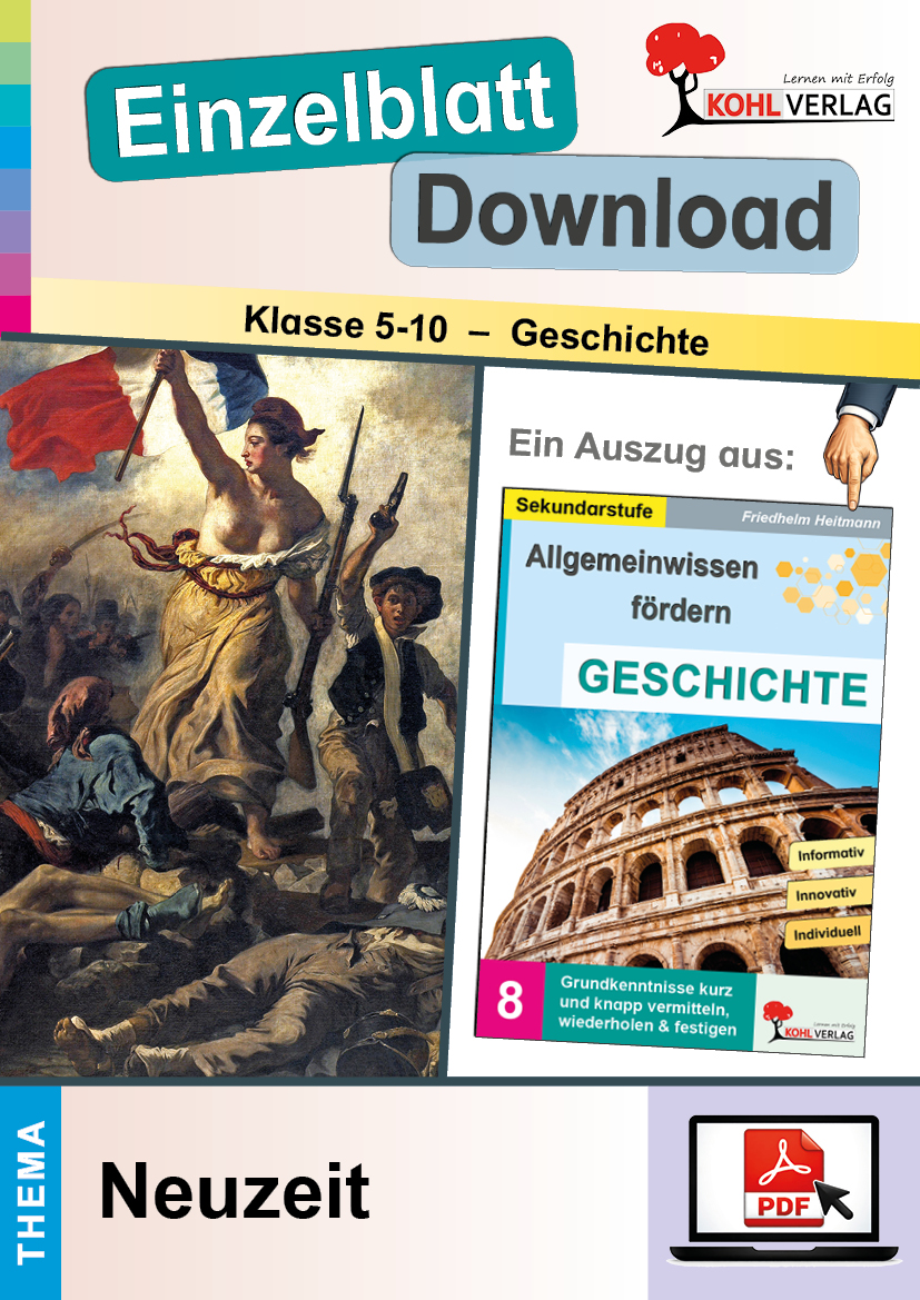 Allgemeinwissen fördern GESCHICHTE / Neuzeit