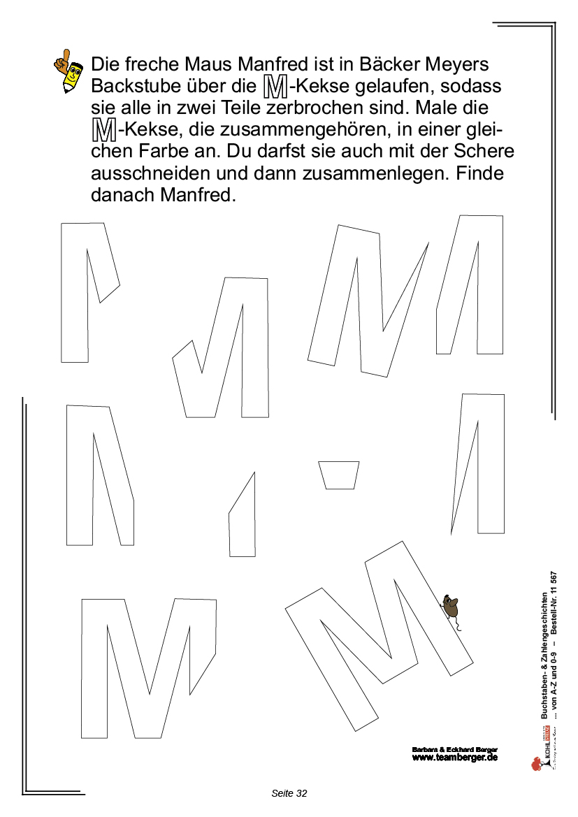 Buchstaben- und Zifferngeschichten - ... von A-Z und 0-9