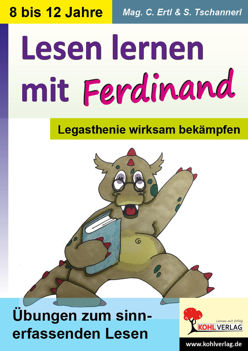 Lesen lernen mit Ferdinand - Legasthenie wirksam bekämpfen