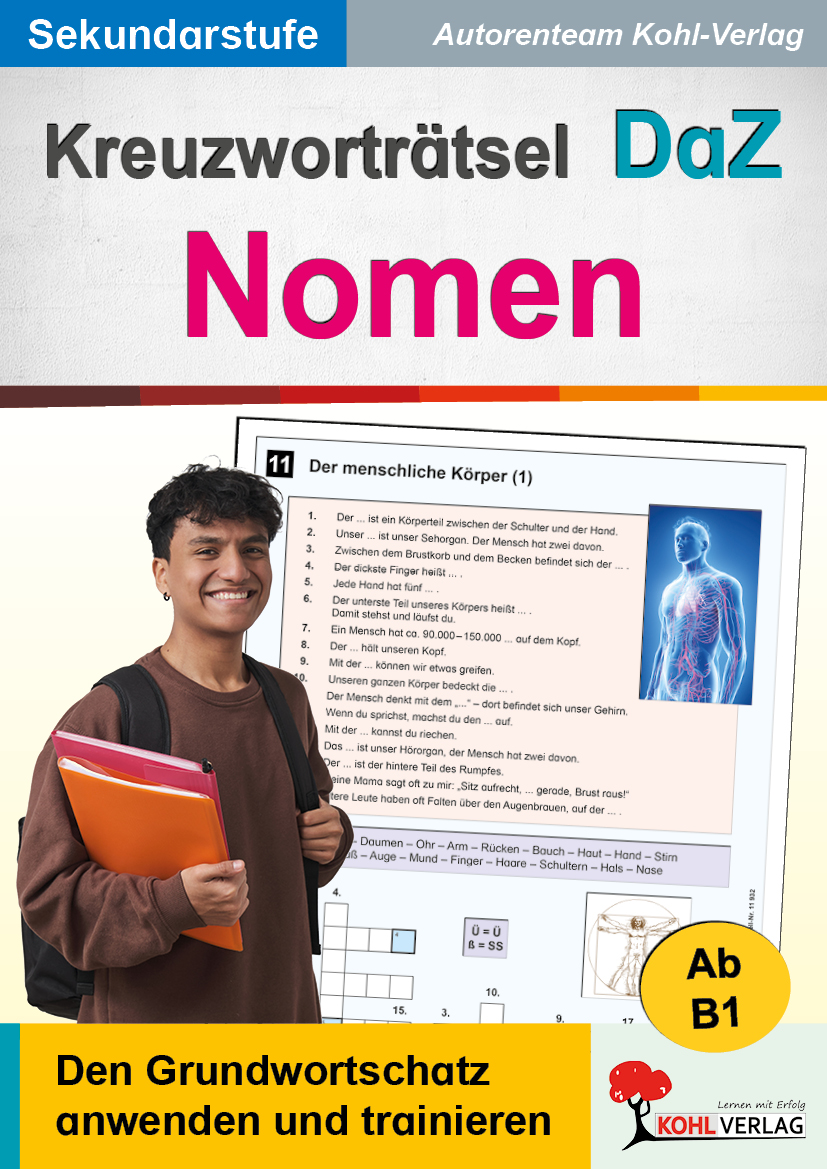 Kreuzworträtsel DaZ - Nomen