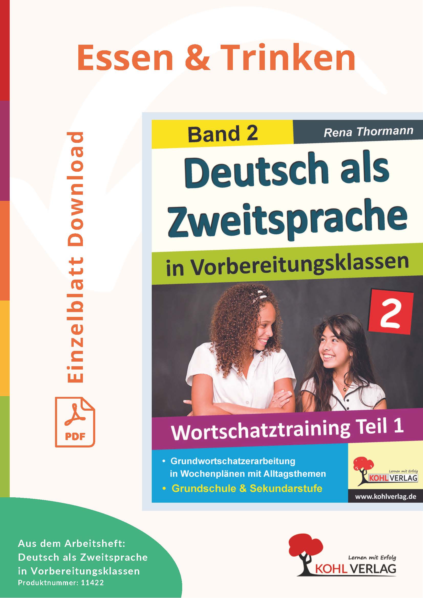 Deutsch als Zweitsprache: Essen Deutsch als Zweitsprache: Essen