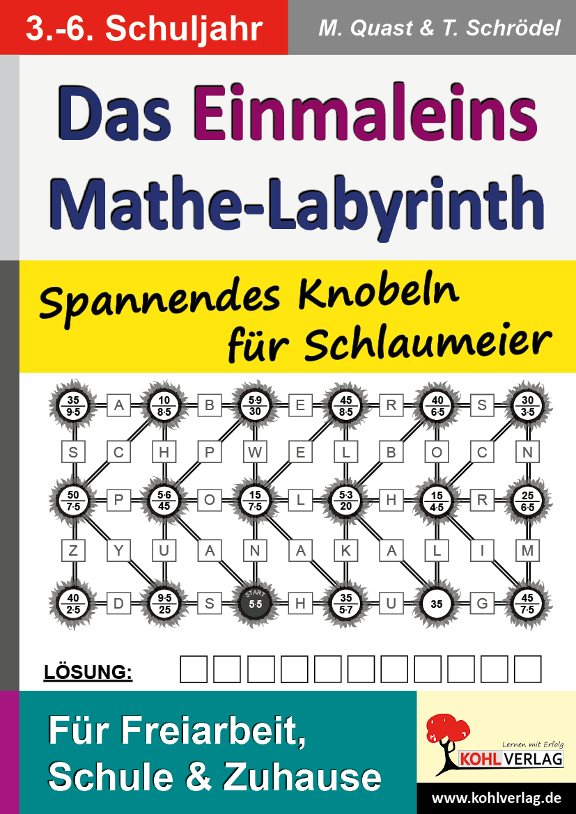 Das Einmaleins-Mathe-Labyrinth Das Einmaleins-Mathe-Labyrinth