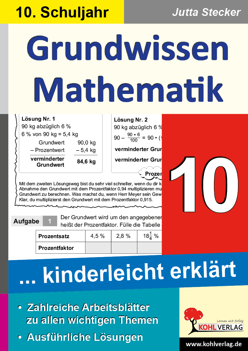 Grundwissen Mathematik / Klasse 10