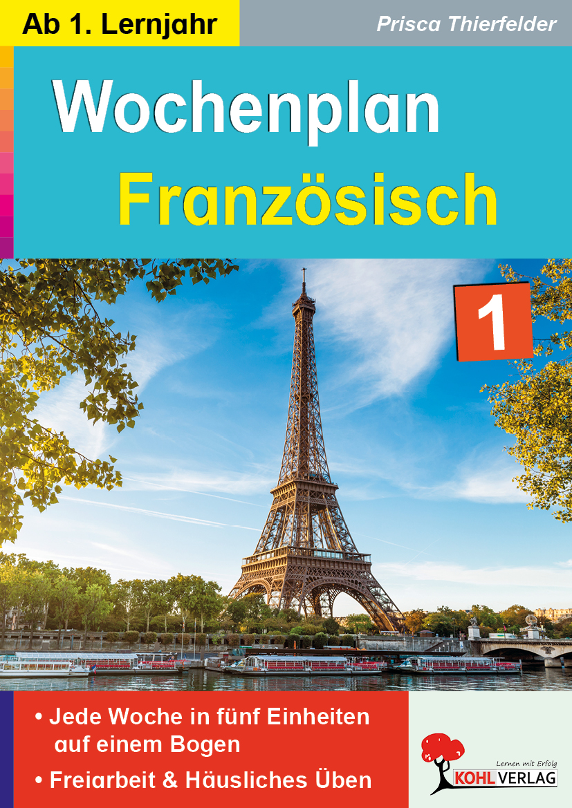 Wochenplan Französisch / ab 1. Lernjahr