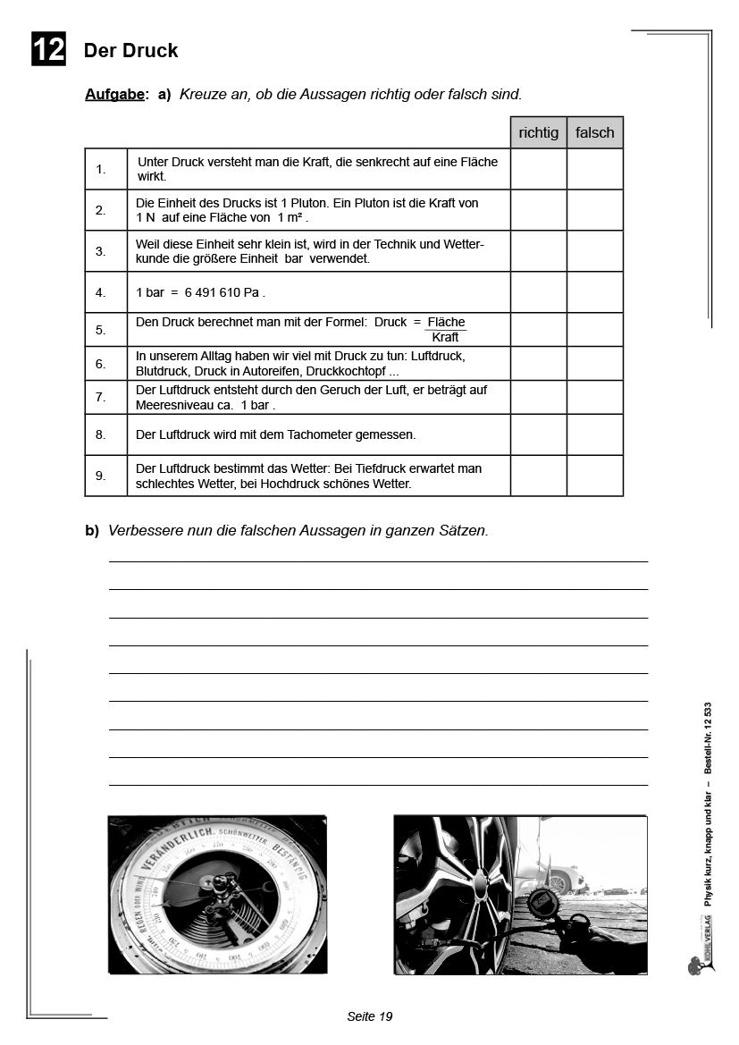 Physik - Kurz, knapp & klar!