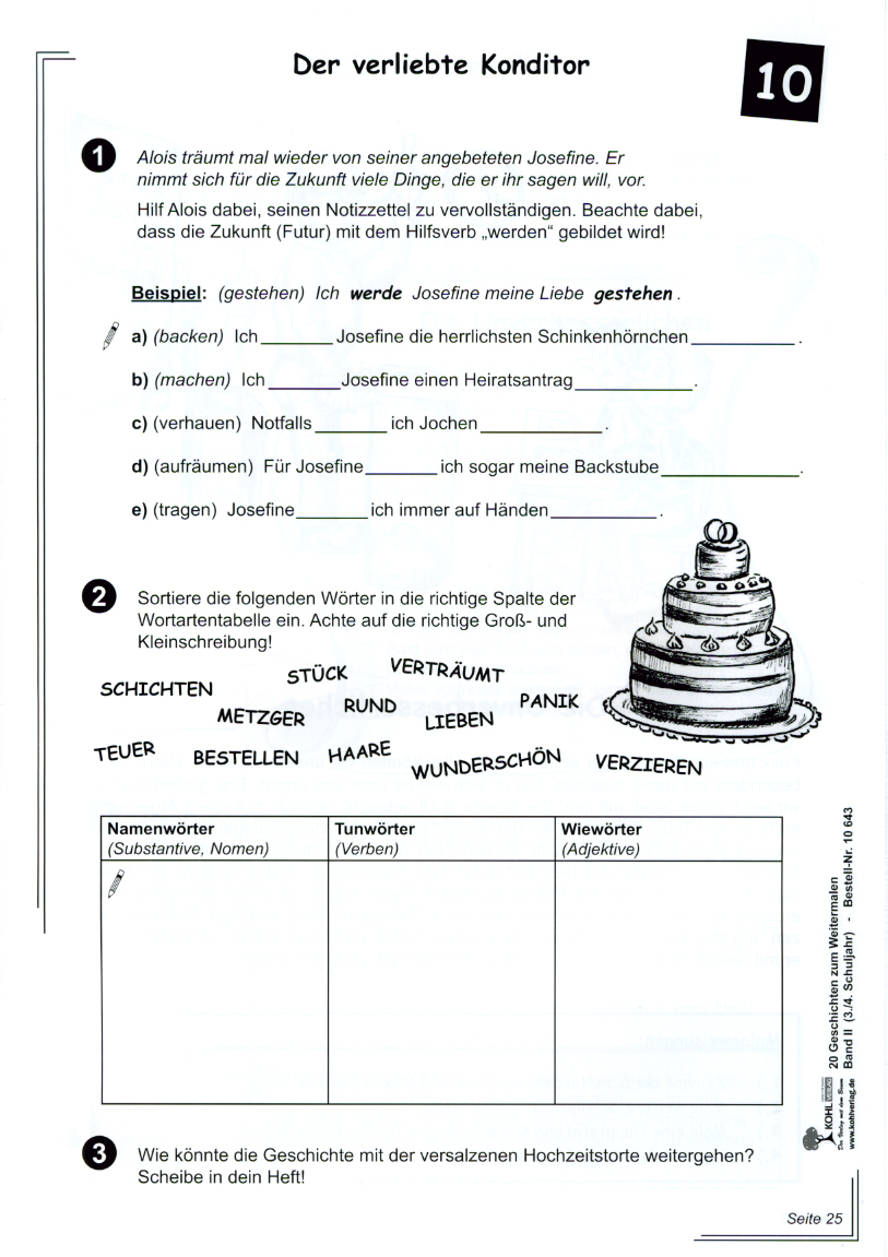 20 Geschichten zum Weitermalen / Klasse 3-4