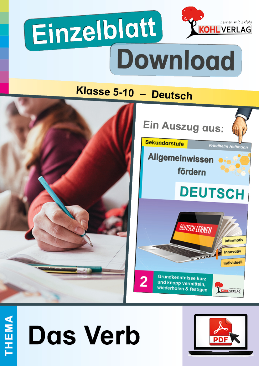 Allgemeinwissen fördern DEUTSCH: Das Verb