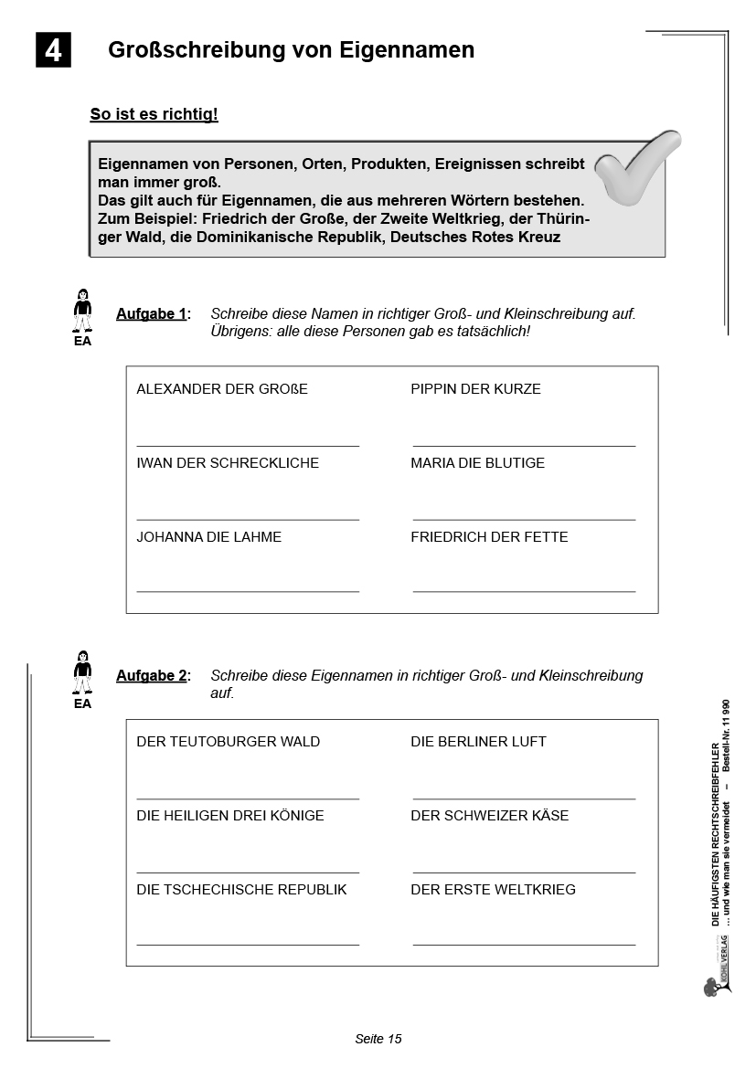 Die häufigsten Rechtschreibfehler - ... und wie man sie vermeidet!