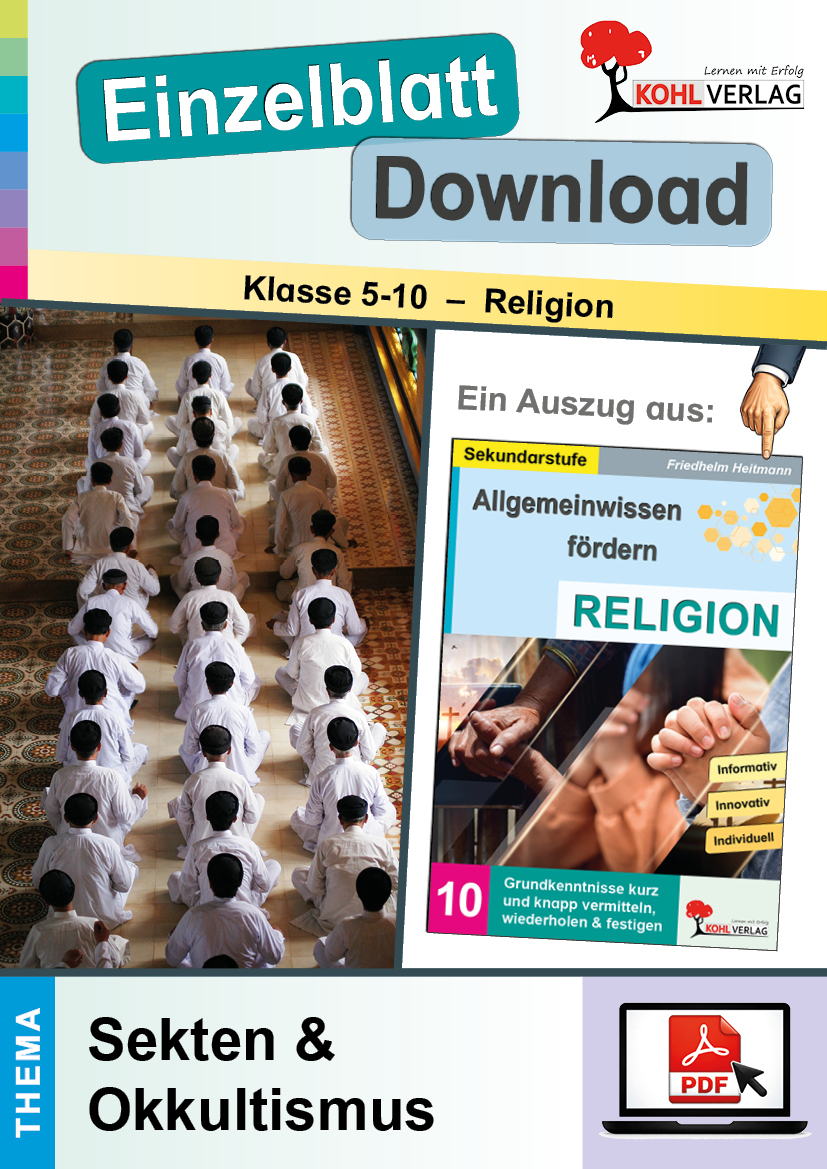 Allgemeinwissen fördern RELIGION / Sekten & Okkultismus