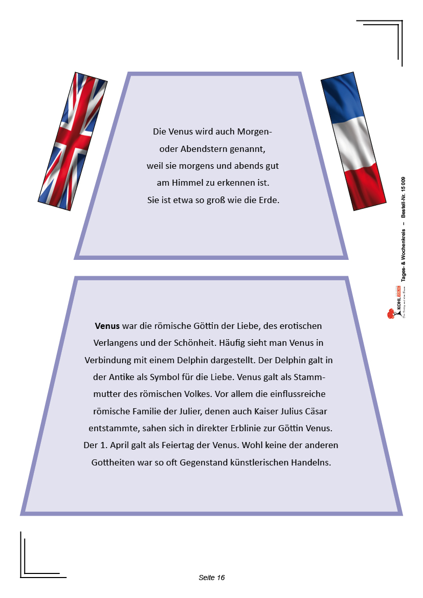 Tageskreis & Wochenkreis Tageskreis & Wochenkreis