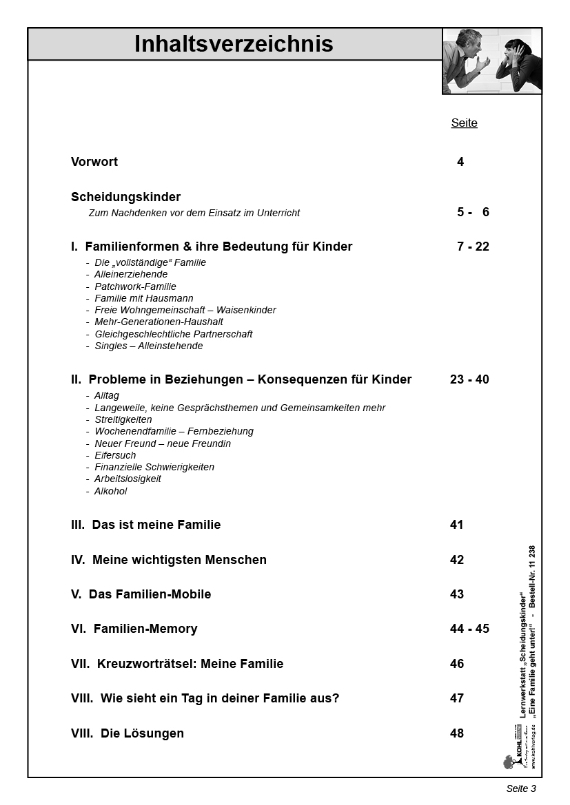 Lernwerkstatt Scheidungskinder