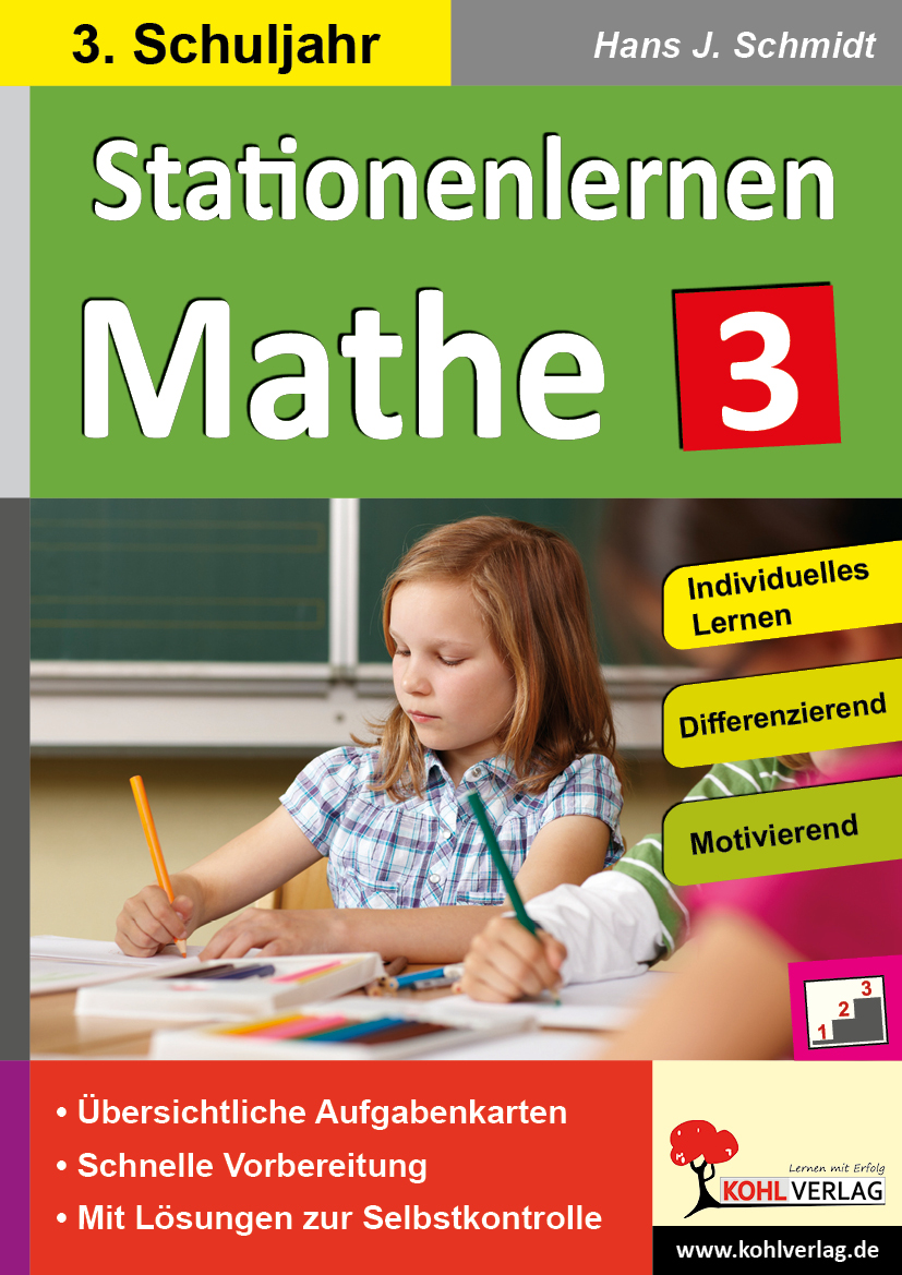 Stationenlernen Mathe / Klasse 3