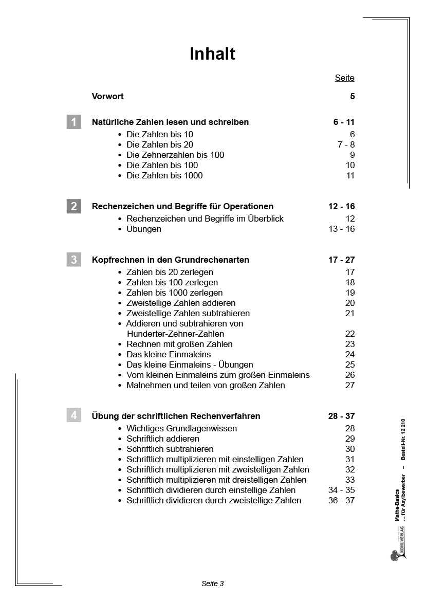 Mathe-Basics ... für Asylbewerber