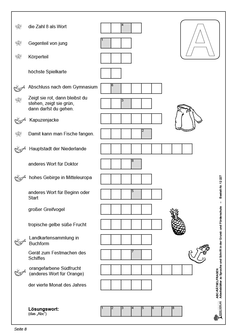 ABC-Rätselfragen