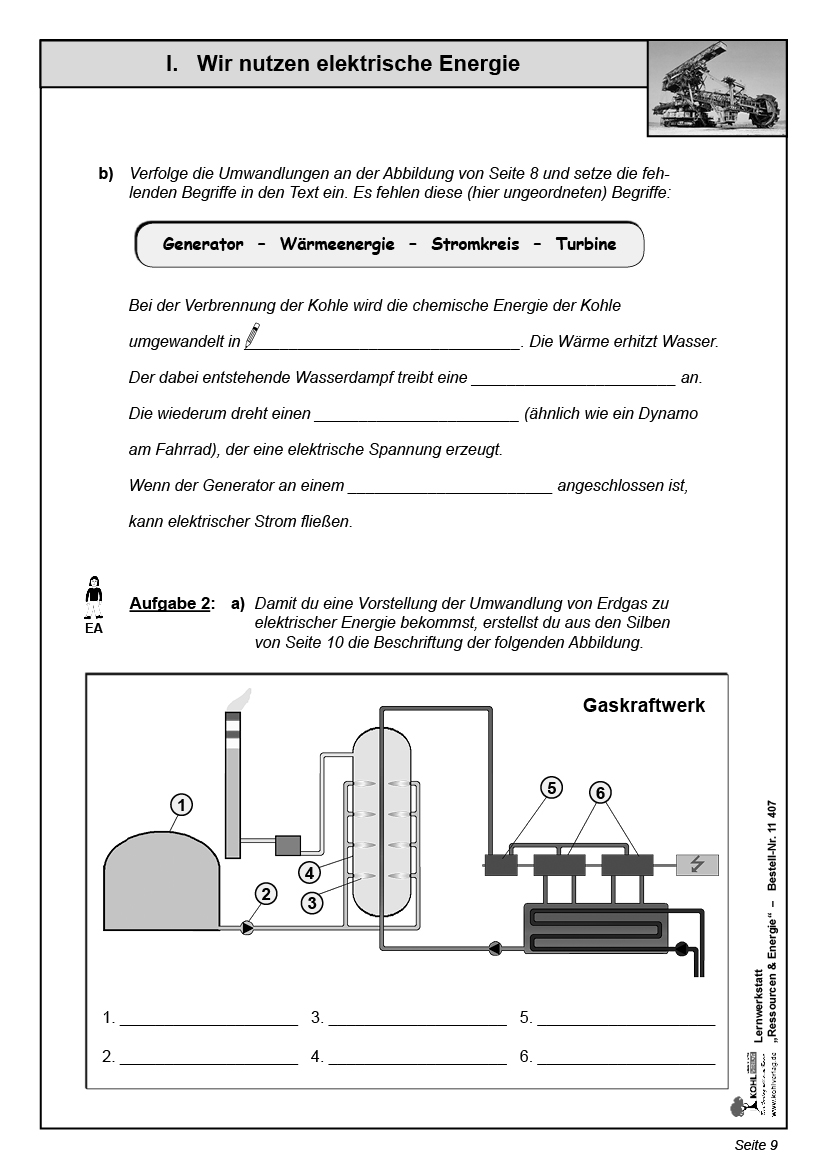 Lernwerkstatt Ressourcen & Energie