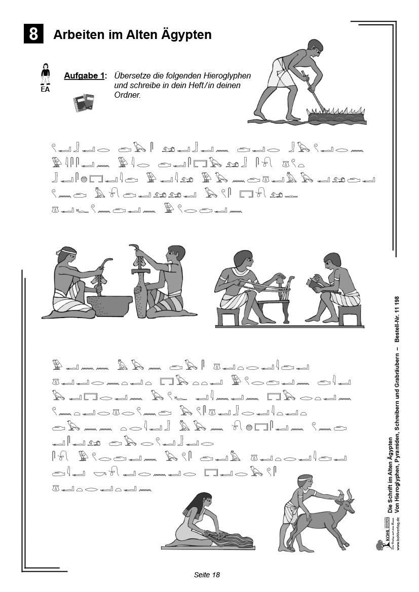 Die Schrift im Alten Ägypten