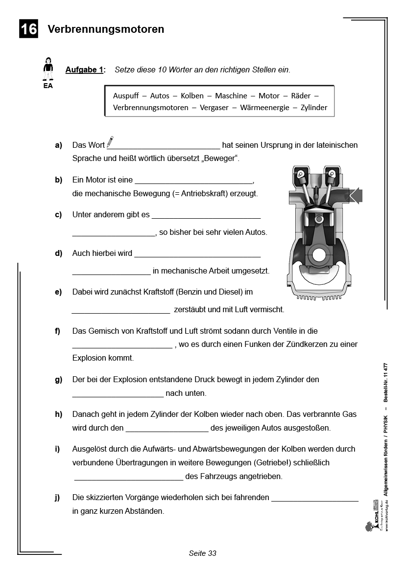 Allgemeinwissen fördern PHYSIK