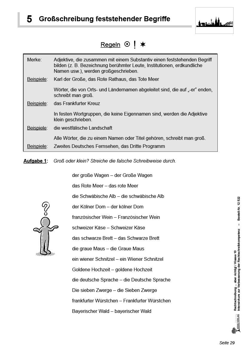 Rechtschreibung ... aber richtig! / Klasse 10