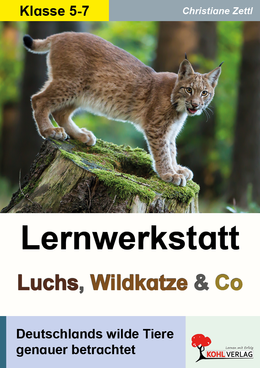 Lernwerkstatt Luchs, Wildkatze und Co