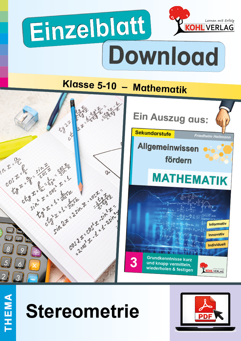 Allgemeinwissen fördern MATHEMATIK: Stereometrie