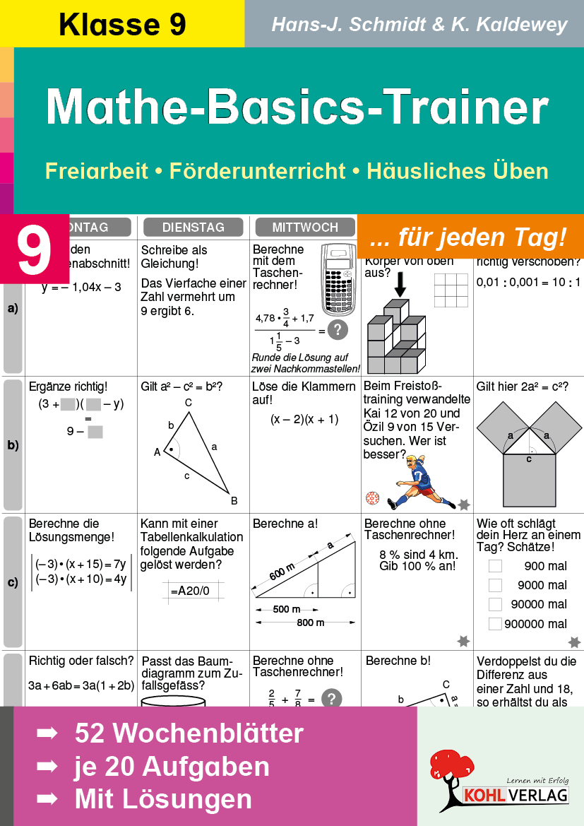 Mathe-Basics-Trainer / Klasse 9