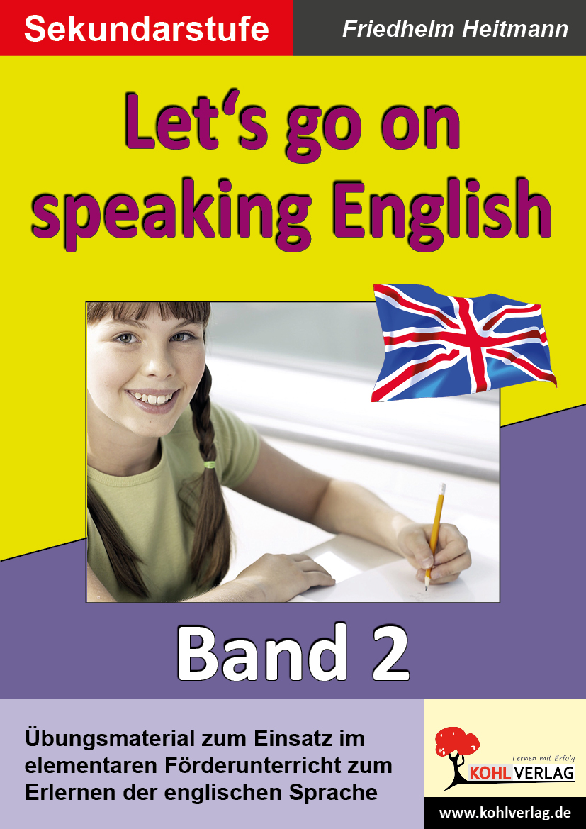 Let's go on speaking English