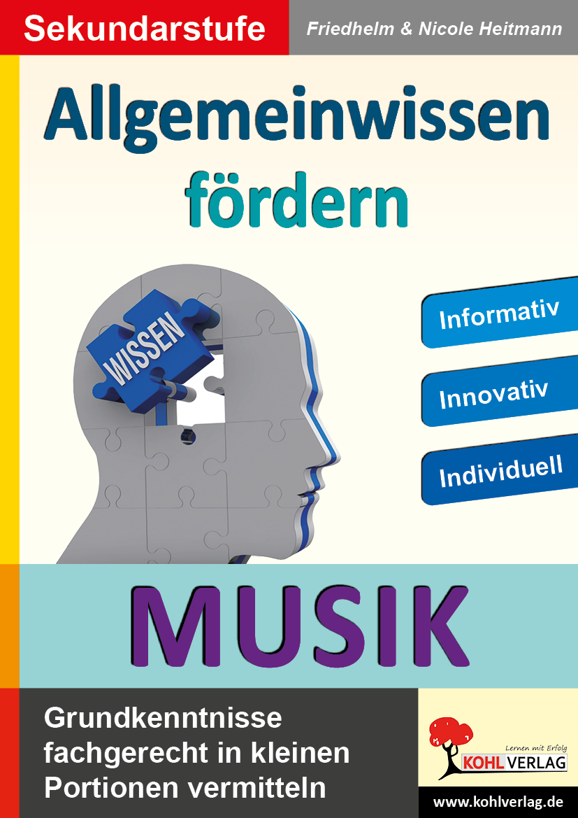 Allgemeinwissen fördern MUSIK Allgemeinwissen fördern MUSIK