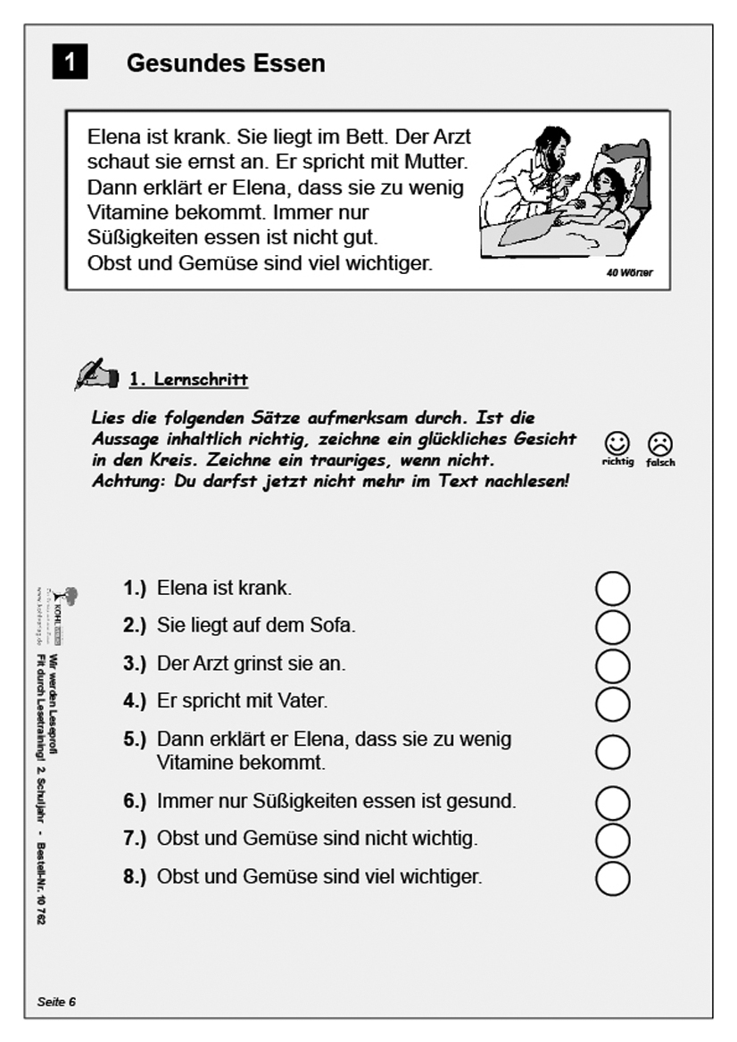 Wir werden Leseprofi / Klasse 2