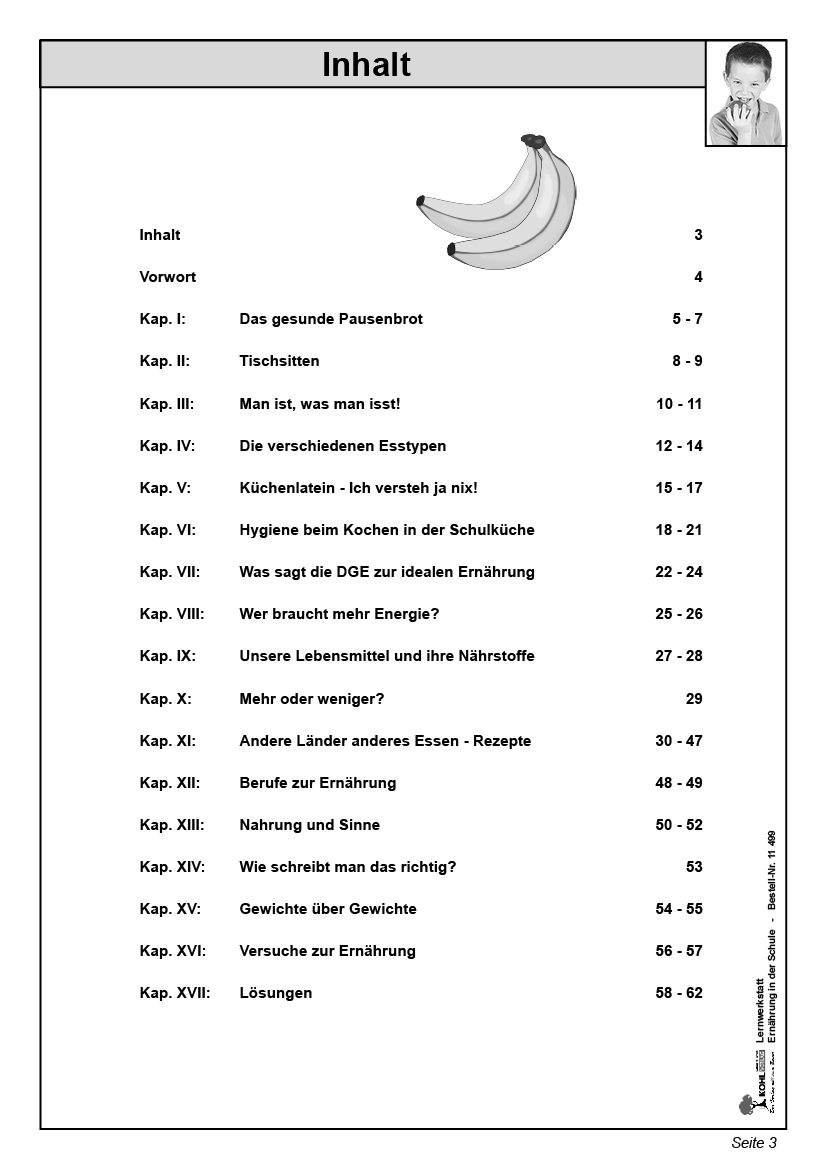 Lernwerkstatt Ernährung