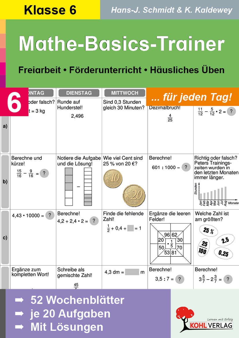 Mathe-Basics-Trainer / Klasse 6