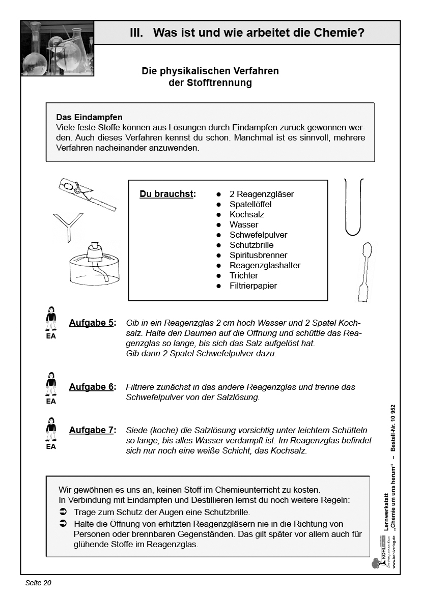 Lernwerkstatt Chemie um uns herum