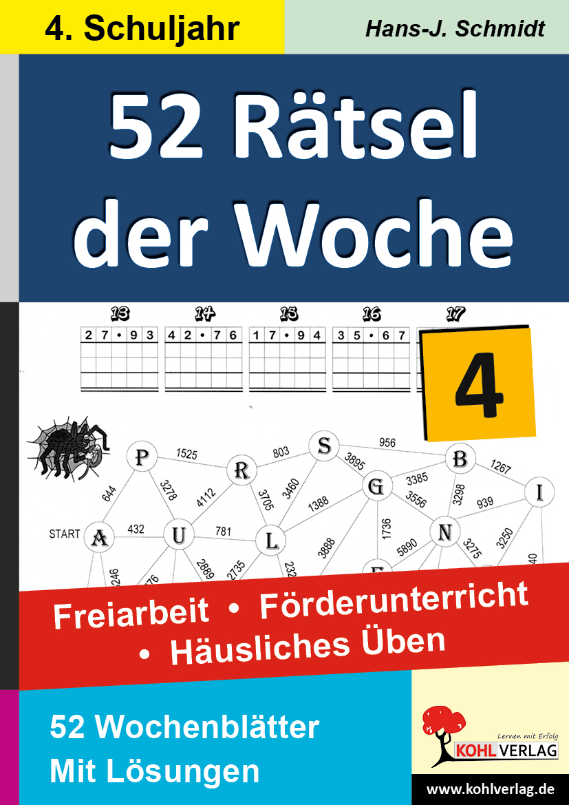 52 Rätsel der Woche / Klasse 4