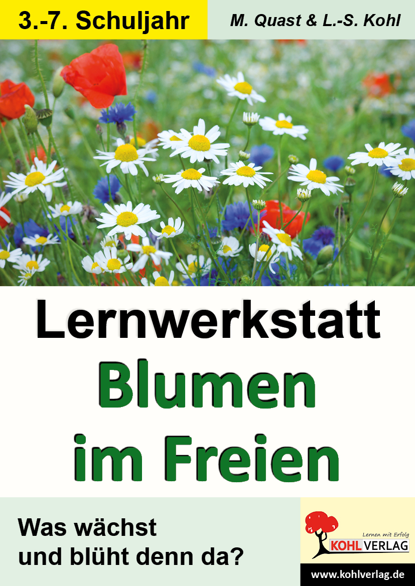 Lernwerkstatt Blumen im Freien